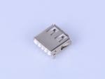 MID MOUNT 2.0mm A Female Dip 90 USB Connector